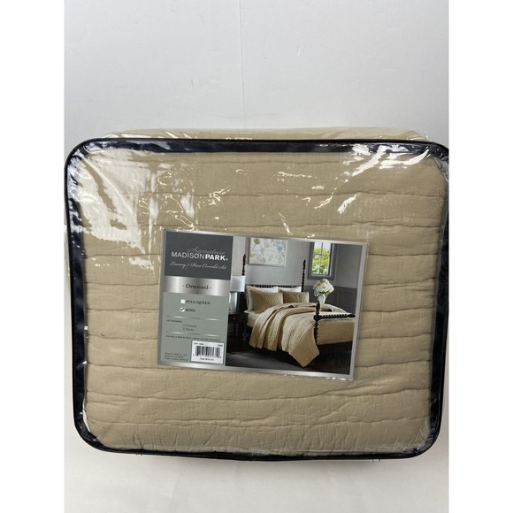 Madison Park Signature King Serene Hand Quilted 3-Pc. Coverlet Set $590 - Picture 5 of 7